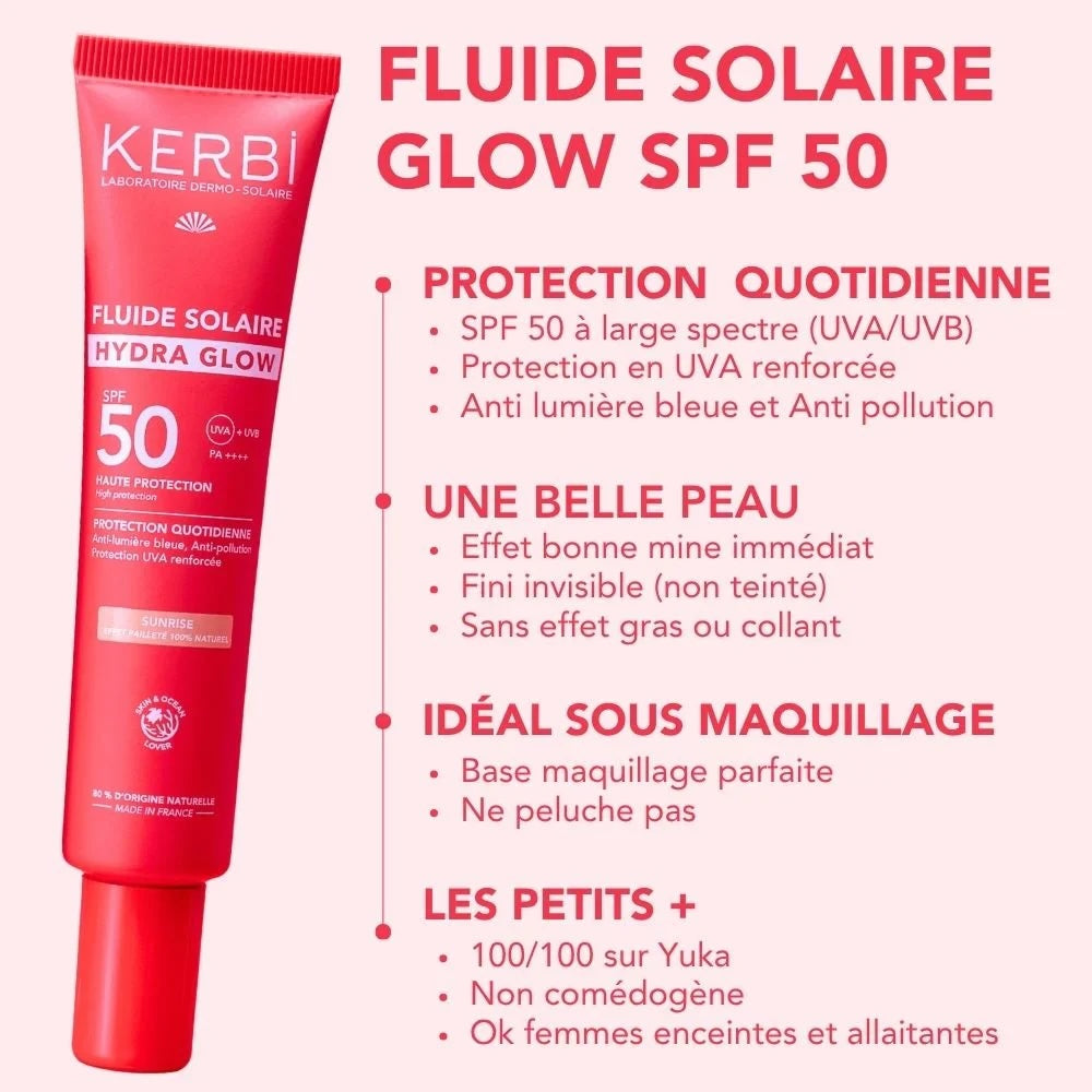 Fluide Visage Hydra Glow SPF50