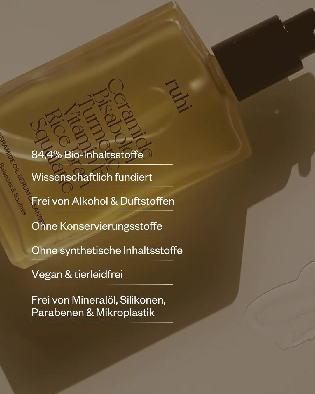 The Ceramide Oil Serum Cleanser