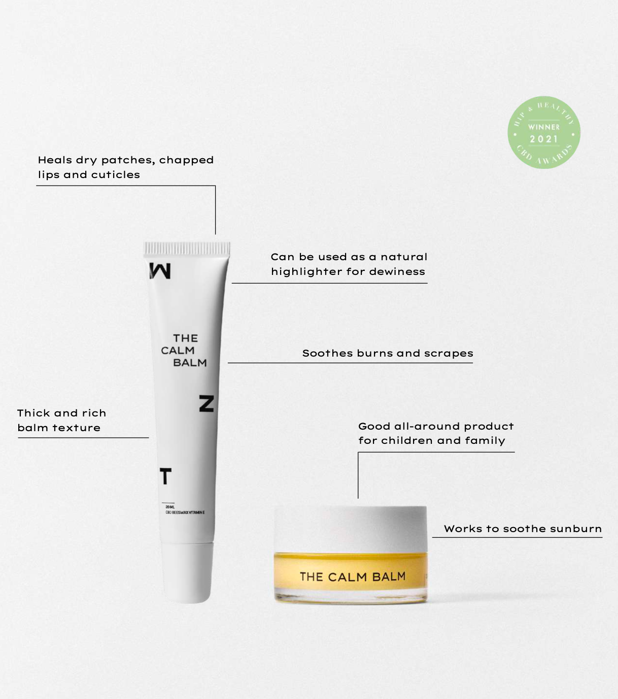 The Calm Balm - Lippenpflege