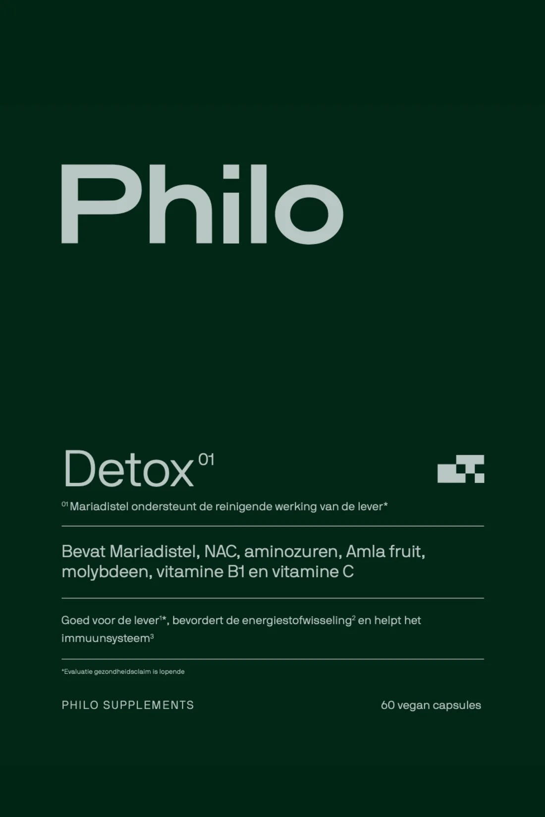 "Detox" Nahrungsergänzung