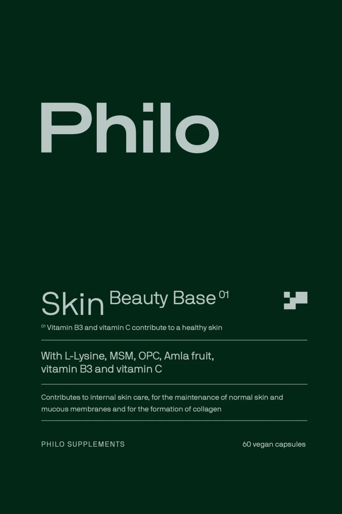 "Skin" Nahrungsergänzung