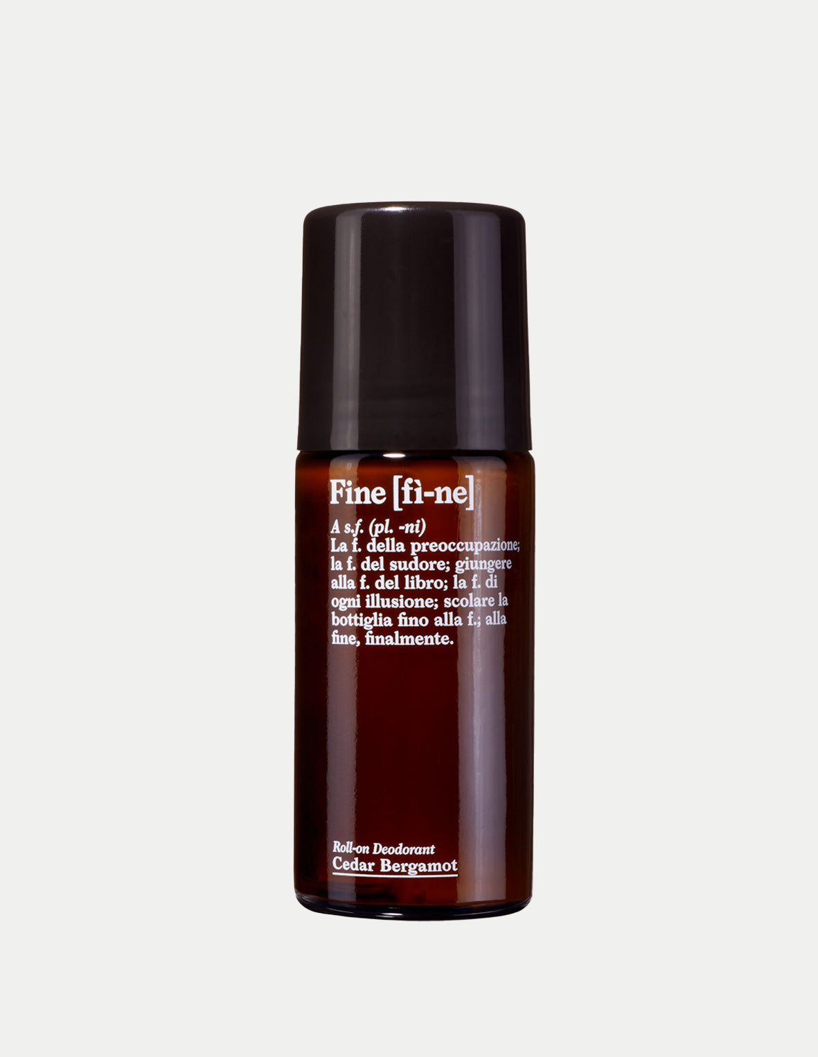Roll-On Deodorant "Cedar Bergamot"