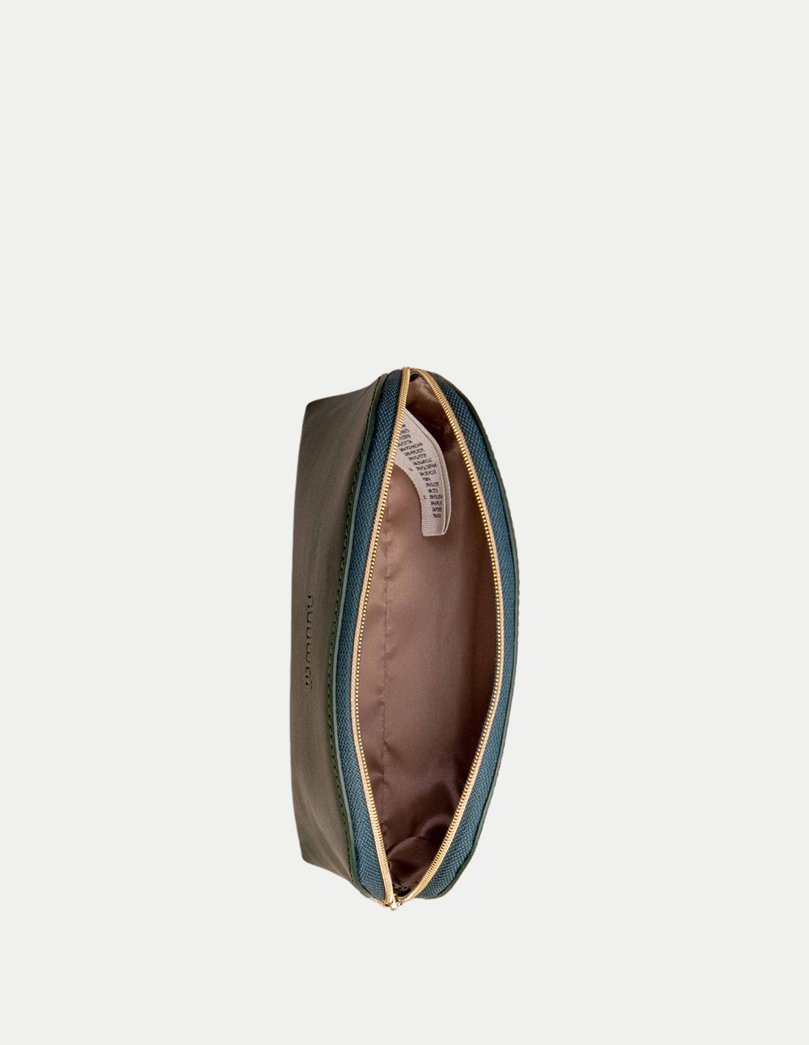 Vegan cosmetic bag S - Lindï Emerald Green