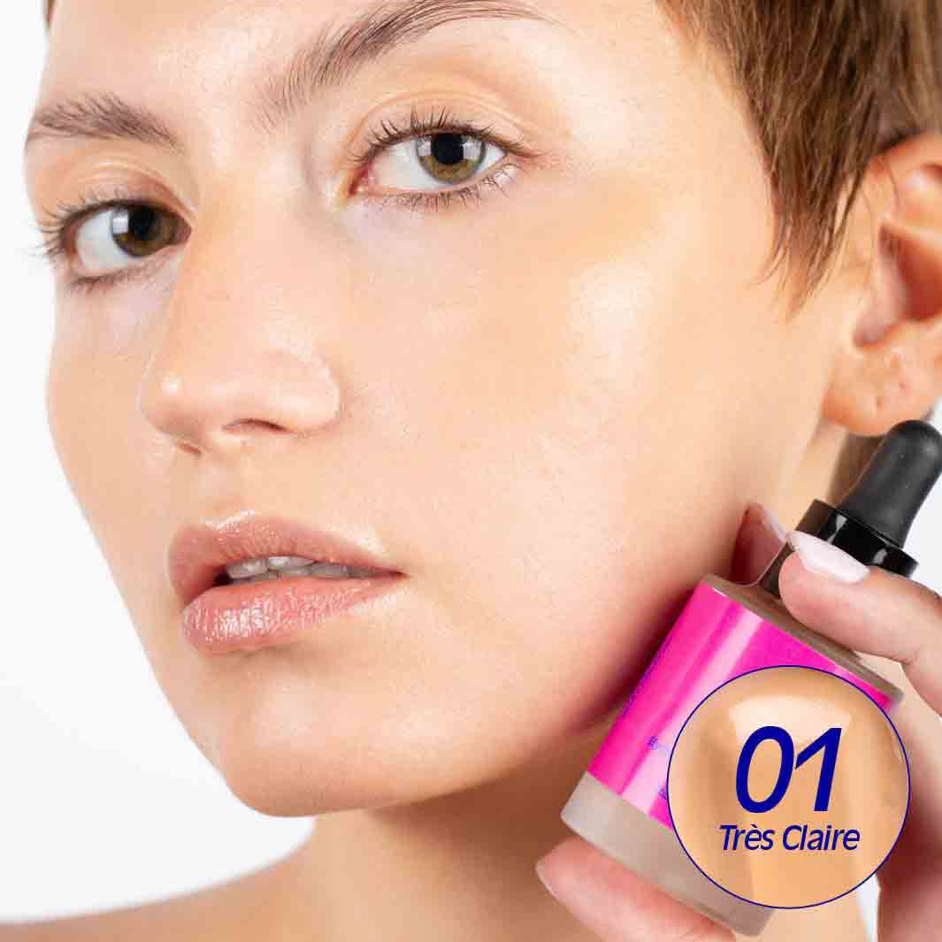 Getöntes Feuchtigkeitsserum "01 TRÈS CLAIR"