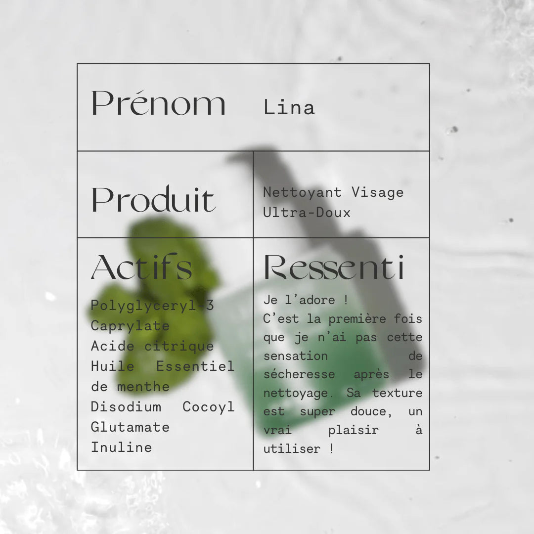 N°1 Nettoyant Visage Ultra-Doux - Face Cleanser