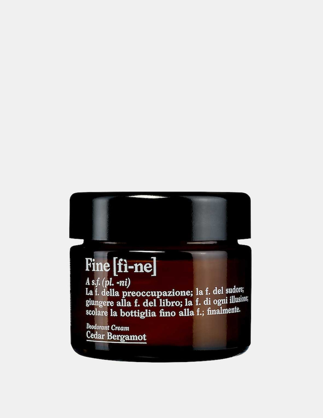 Cream Deodorant "Cedar Bergamot" 50 ml