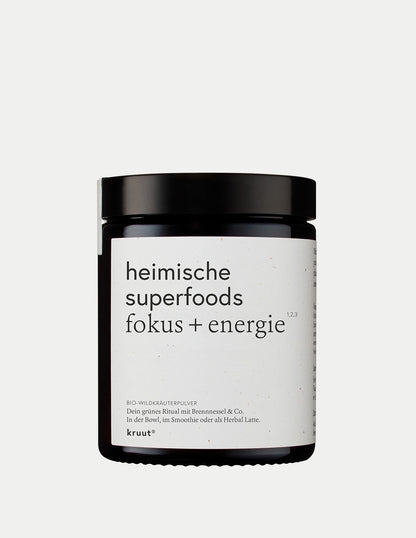 Heimische Superfoods &quot;Fokus + Energie&quot;