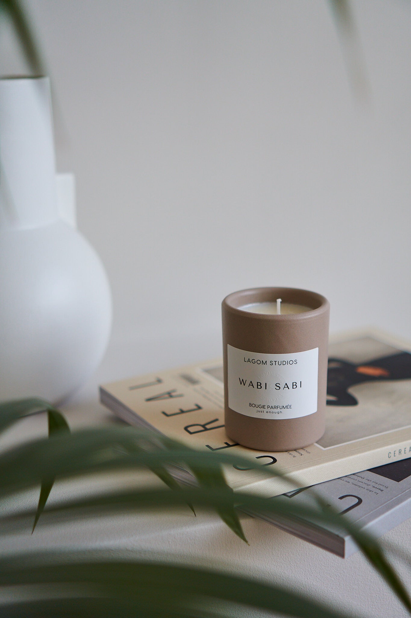 Scented Candle Green Tea &quot;Wabi Sabi&quot;