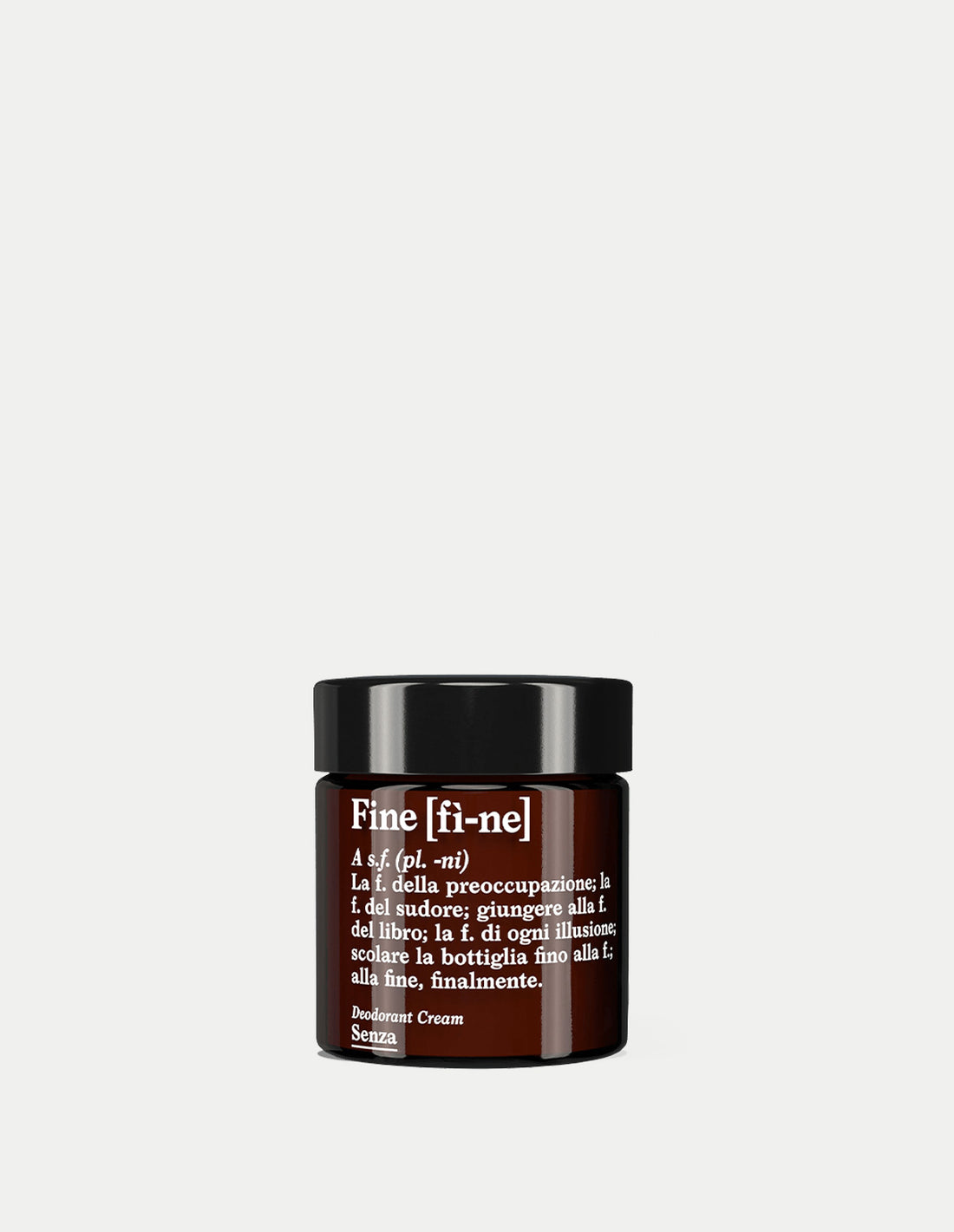 Cream Deodorant "Senza"