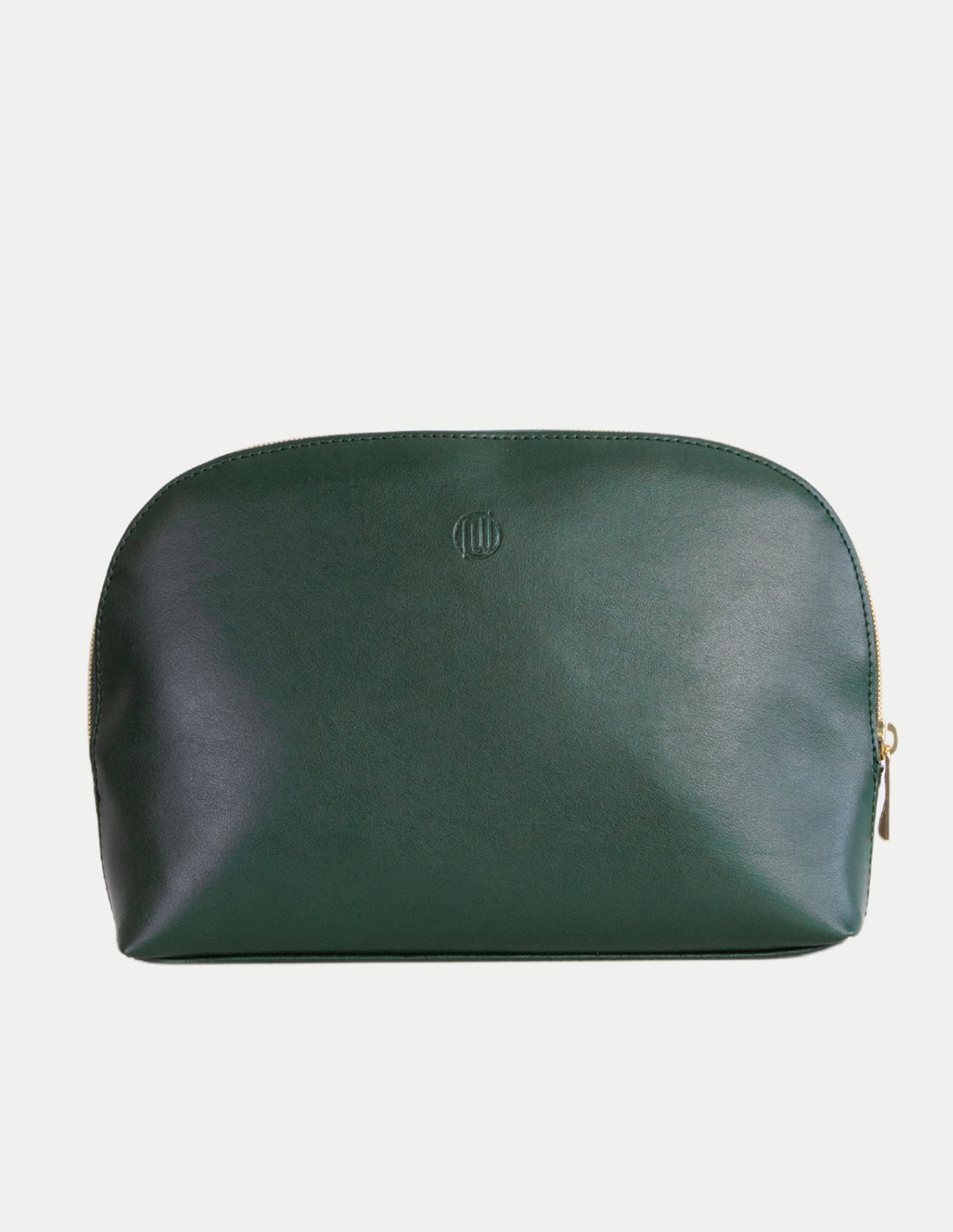 Vegan Cosmetic Bag L - Lindï Emerald Green